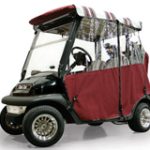 Sunbrella Enclosure Dubonnet Tweed